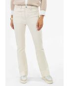 Ecrufarbene Baumwollhose Warren