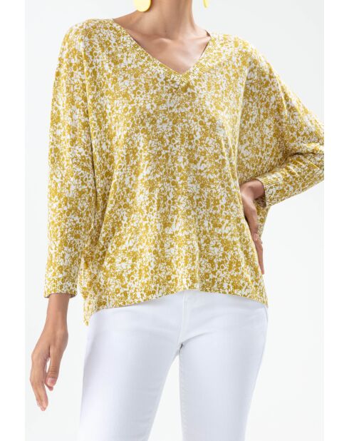 Camiseta Corole Absinthe Flower 100% lino