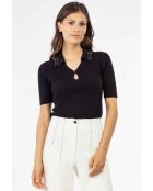 Polo nera Dean