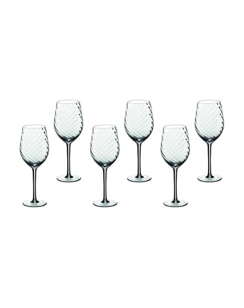 6 calici trasparenti Sten - 36cl