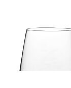 6 transparente Lagom-Flöten - 22cl