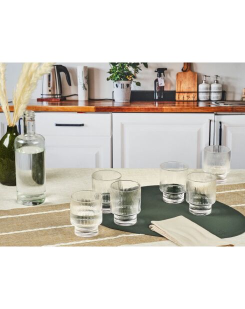 6 bicchieri trasparenti Linje - 30cl