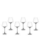 6 transparante Lagom steelglazen - 47cl