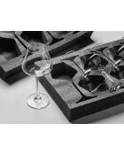 6 transparante Lagom steelglazen - 47cl