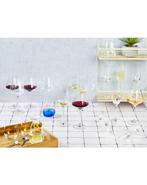 Set completo in vetro trasparente Lagom - 24 pezzi