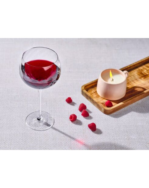 Set completo in vetro trasparente Sten - 24 pezzi