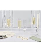 6 durchsichtige Stenflöten - 26cl