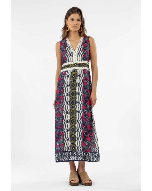 Robe Darla azalée