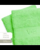 Toalla de baño de algodón peinado - Prairie Green Cloud - 2x (70x140 cm)