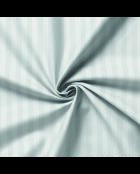 Sábana encimera de satén de algodón Dobby Stripe, blanca 01
