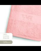 Asciugamano da bagno in cotone pettinato - Nuvola rosa salmone - 100x150 cm