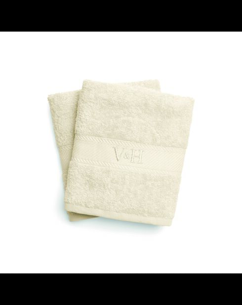 Telo da bagno in cotone pettinato - Ivory Cloud - 2x (70x140 cm)