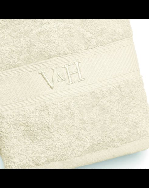 Telo da bagno in cotone pettinato - Ivory Cloud - 2x (70x140 cm)