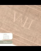 Tapis de bain coton - design 19 Taupe - 60x100 cm