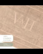 Tapis de bain coton - design 19 Taupe - 60x100 cm