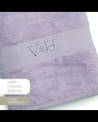 Asciugamano da bagno in cotone pettinato - Nuage Lilac - 100x150 cm