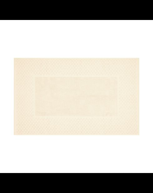 Baumwoll-Badematte - Design 18 Ivory - 50x70 cm