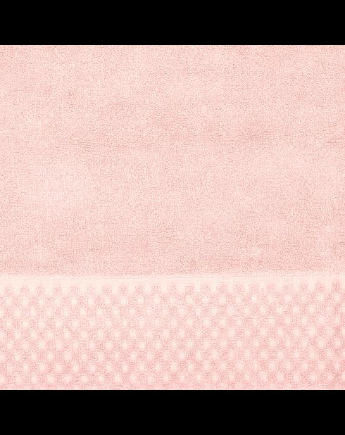 Tappeto da bagno in cotone - design 18 Rosa salmone - 50x70 cm