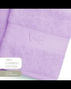 Asciugamano in cotone pettinato - Lilac Cloud - 2x (50x100 cm)