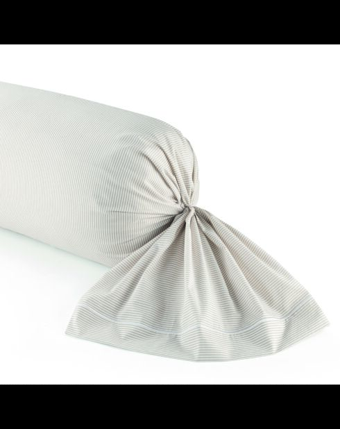 Custodia in cotone percalle - Aix-Marseille Taupe - 43x210 cm