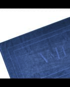 Baumwoll-Badematte - Design 19 Graublau - 60x100 cm