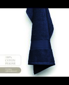 asciugamani in cotone pettinato - Nuvola blu scuro - 2x (45x45 cm)