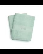 Toalla de algodón peinado - Mint Cloud - 2x (50x100 cm)