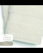 Telo da bagno in cotone pettinato - White Cloud - 2x (70x140 cm)
