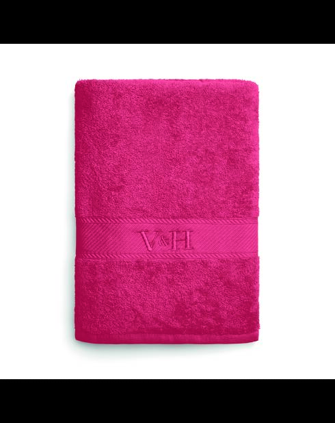 Telo da bagno in cotone pettinato - Pink blush cloud - 100x150 cm
