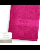 Telo da bagno in cotone pettinato - Pink blush cloud - 100x150 cm