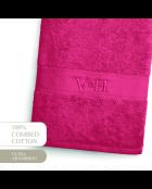 Telo da bagno in cotone pettinato - Pink blush cloud - 100x150 cm
