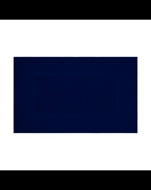 Baumwoll-Badematte - Design 18 Dunkelblau - 50x70 cm