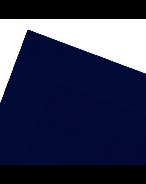 Baumwoll-Badematte - Design 18 Dunkelblau - 50x70 cm