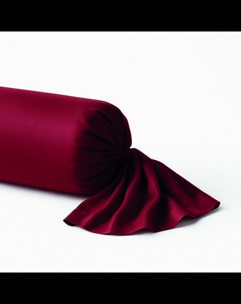 Custodia in cotone satinato - Bordeaux 01 - 43x210 cm