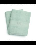 Toalla de baño de algodón peinado - Mint Cloud - 2x (70x140 cm)