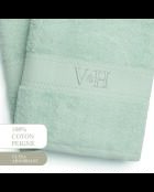 Toalla de baño de algodón peinado - Mint Cloud - 2x (70x140 cm)