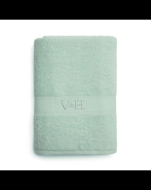 Telo da bagno in cotone pettinato - Mint Cloud - 100x150 cm