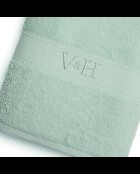 Telo da bagno in cotone pettinato - Mint Cloud - 100x150 cm