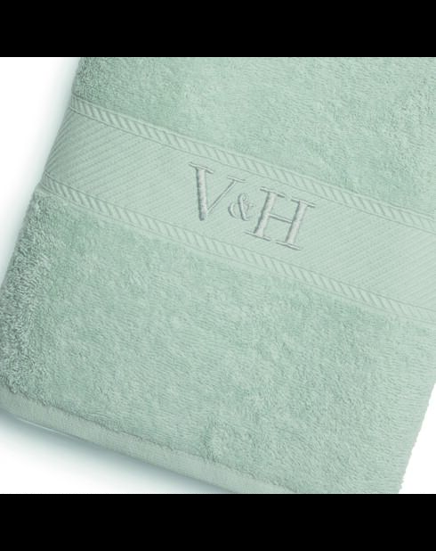 Telo da bagno in cotone pettinato - Mint Cloud - 100x150 cm