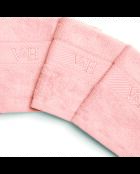 Asciugamano per ospiti in cotone pettinato - Nuvola rosa salmone - 4x (30x30 cm)