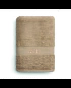 Telo da bagno in cotone pettinato - Taupe Cloud - 100x150 cm