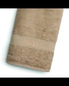 Telo da bagno in cotone pettinato - Taupe Cloud - 100x150 cm