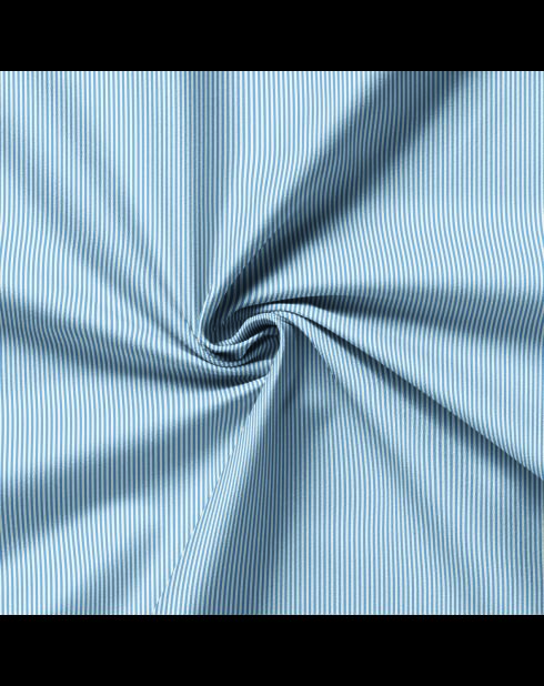 Percale katoenen laken - Aix-Marseille Lichtblauw
