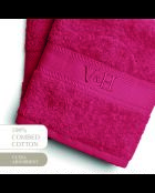 Asciugamano da bagno in cotone pettinato - Pink blush cloud - 2x (70x140 cm)