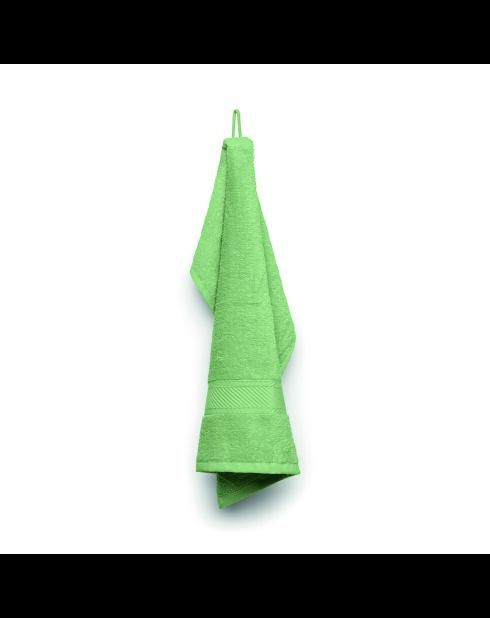 asciugamani in cotone pettinato - Prairie Green Cloud - 2x (45x45 cm)