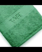 Telo da bagno in cotone pettinato - Cloud bottle green - 100x150 cm
