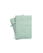 Gant de toilette coton peigné - Nuage Menthe - 2x(15x21 cm)
