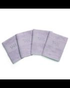 Asciugamano per ospiti in cotone pettinato - Nuage Lilac - 4x (30x30 cm)