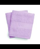 Telo da bagno in cotone pettinato - Nuage Lilac - 2x (70x140 cm)