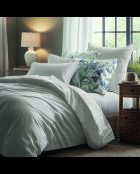 Parure maxi drap plat + drap-housse + taies rectangles coton percale - Aix-Marseille Taupe